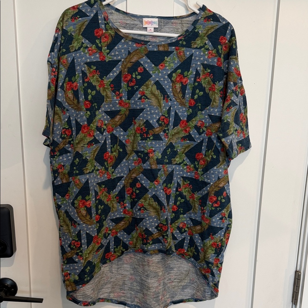 LuLaRoe Floral Patterned Women's Top
